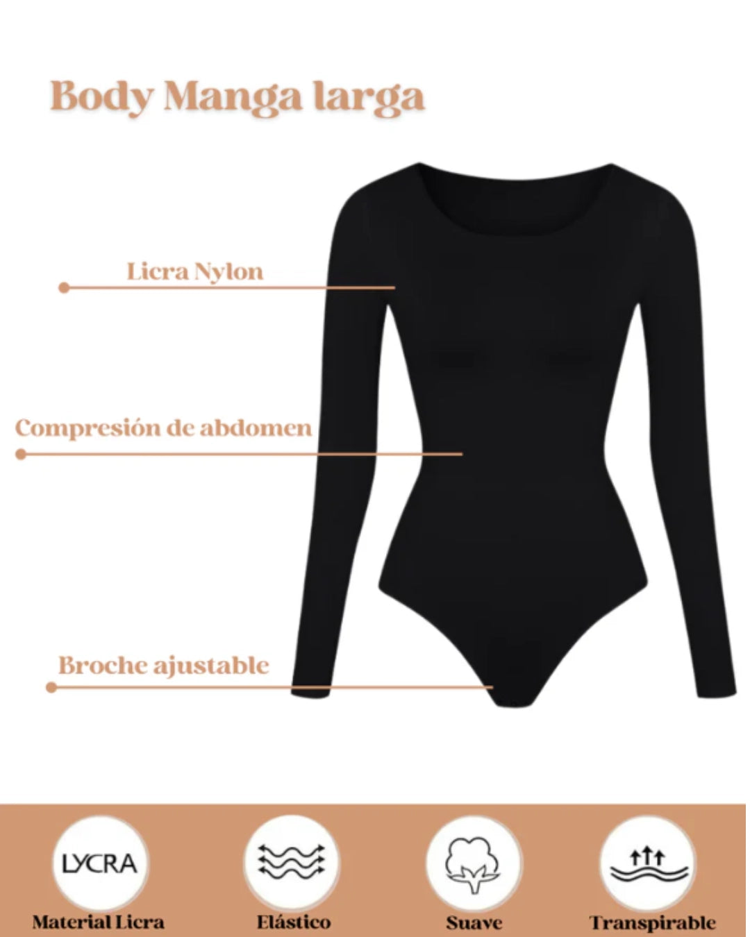 Body manga larga