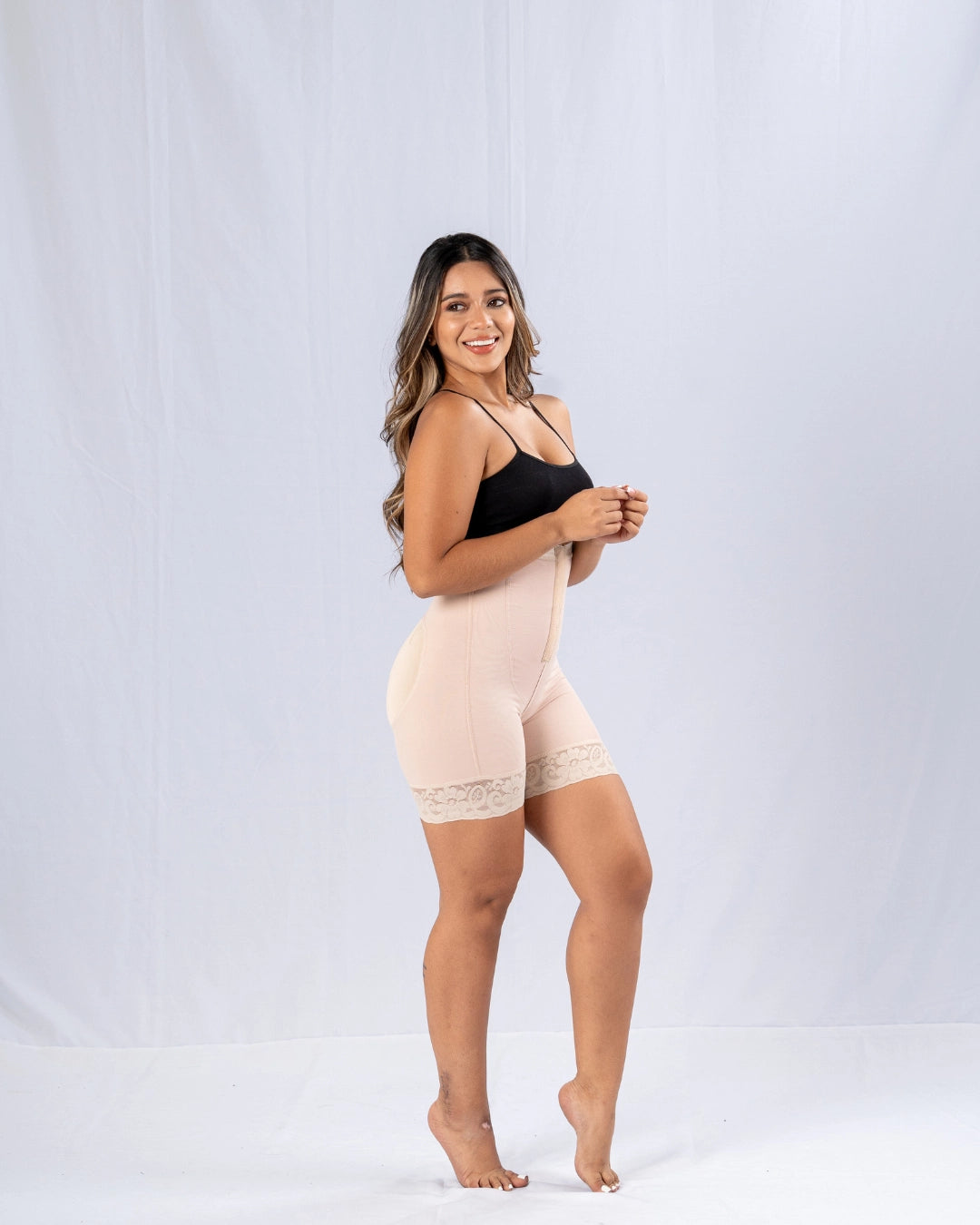 Short Broche Tiro Alto – Compresión Alta