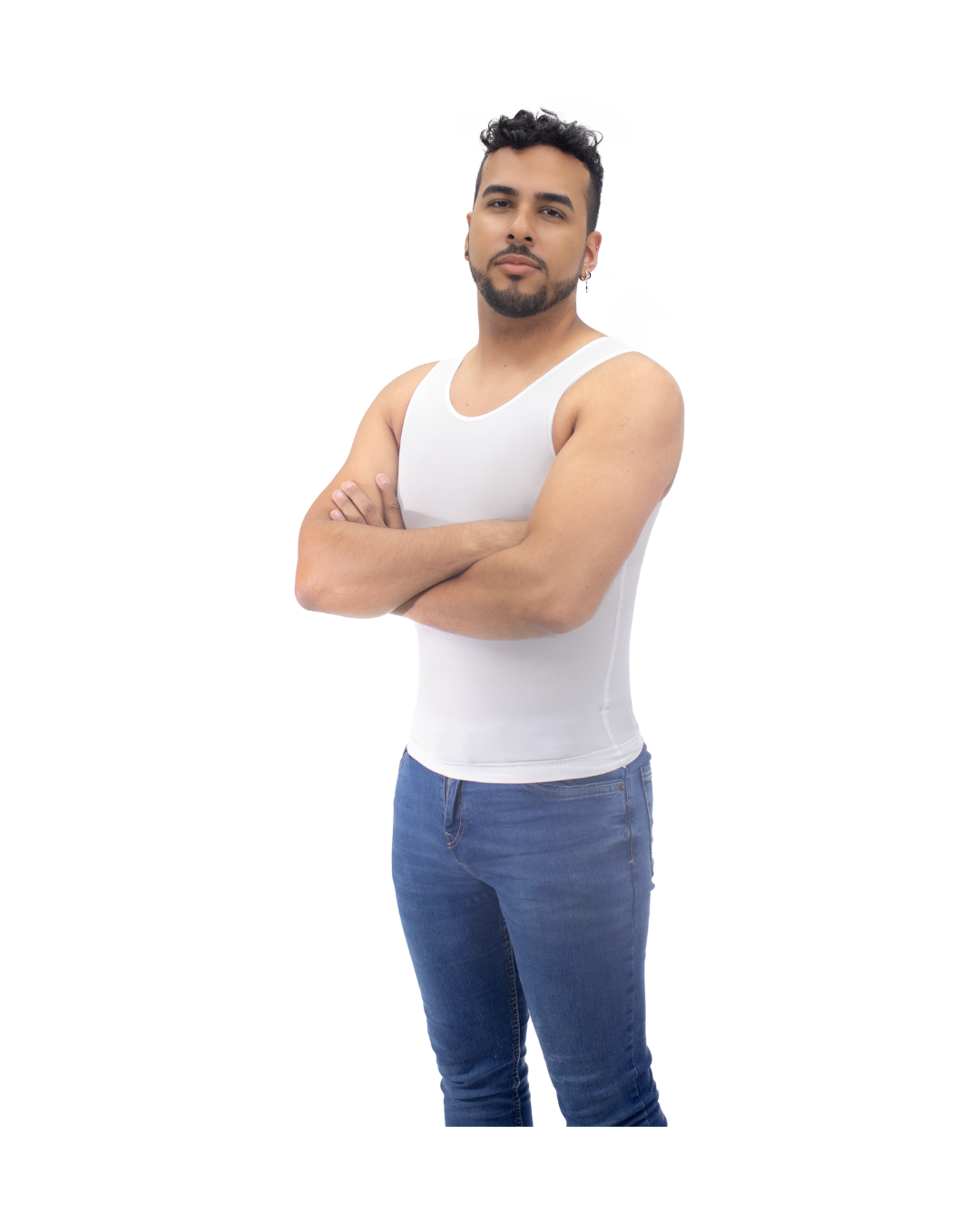 Camisilla moldeadora masculina