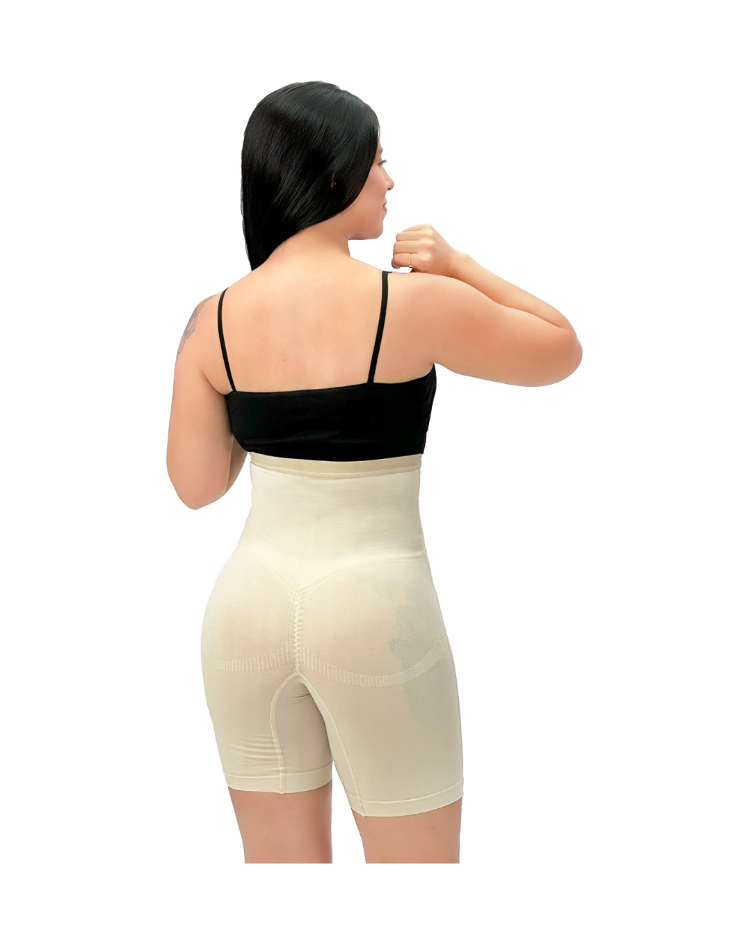 Short Tejido Moldeador hasta la Rodilla